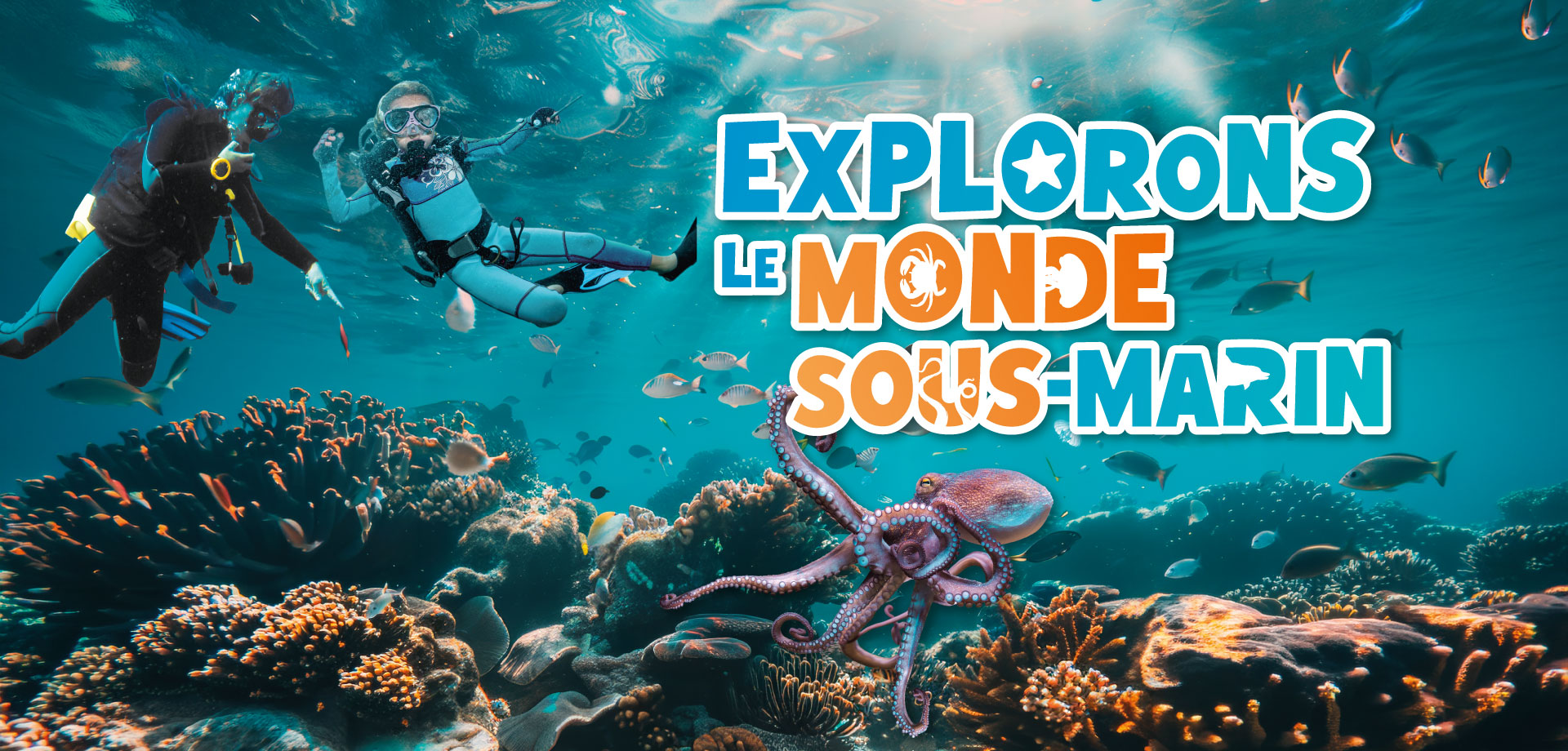 Explorons le monde sous-marin