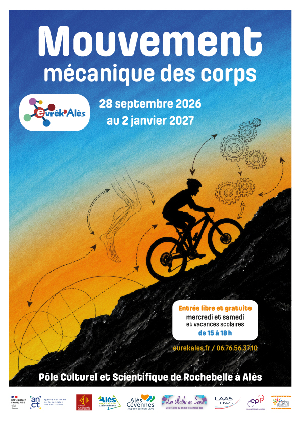 Affiche de l'exposition Mouvement : mécanique des corps